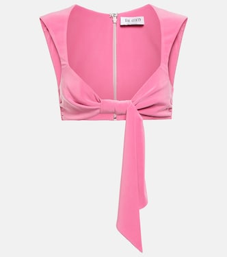 Cropped-Top aus Jersey | The Attico