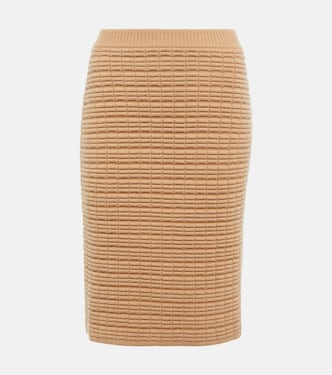 Nailah cashmere mini skirt | Khaite