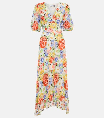 Corrine floral midi dress | Rixo