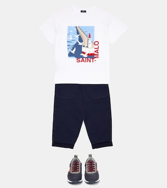 T-shirt in jersey di cotone | Il Gufo