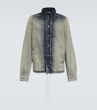 Sobrecamisa en denim desteñido | DRKSHDW by Rick Owens