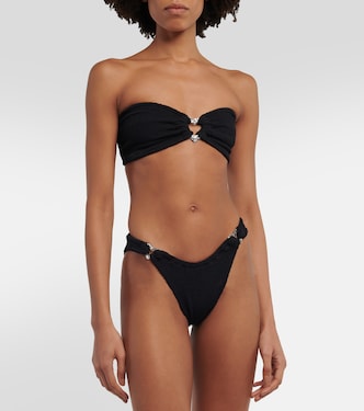Nicole embellished bikini | Hunza G