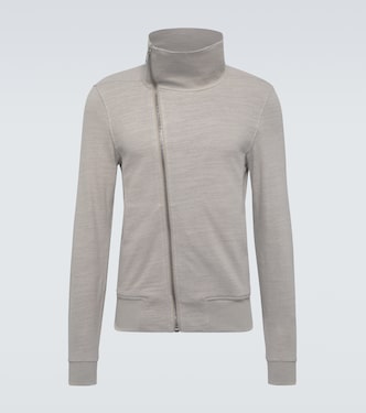 Sudadera de algodón asimétrico | Rick Owens