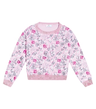 x Chiara Ferragni jersey en mezcla de lana | Monnalisa