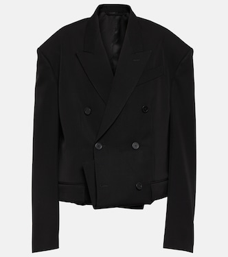 Chaqueta de lana doblada | Balenciaga