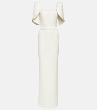 Bridal Robe aus Crêpe | Safiyaa