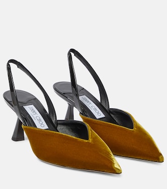 Slingback-Pumps Maryanne 65 aus Samt | Jimmy Choo