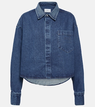 Chaqueta de denim de algodón | Ami Paris