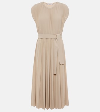 Kiss pleated midi dress | Max Mara