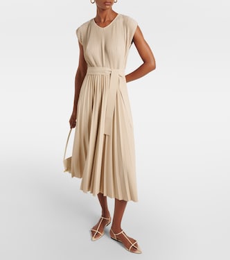 Kiss pleated midi dress | Max Mara