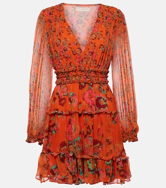 Bedrucktes Minikleid Lya aus Seide | Ulla Johnson