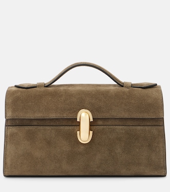 Borsa Symmetry Pochette in suede | Savette