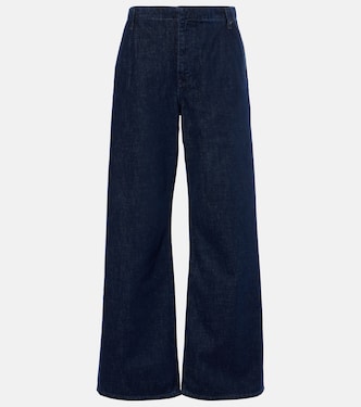 Triuser high-rise wide-leg jeans | Re/Done