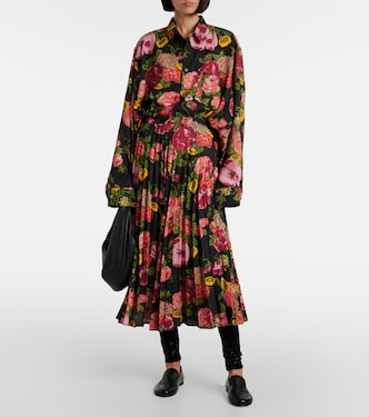 Pleated midi skirt | Junya Watanabe