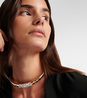 Choker Onda en or 18 ct et diamants | Marina B