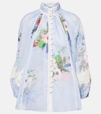 Bedruckte Bluse Everley | Zimmermann