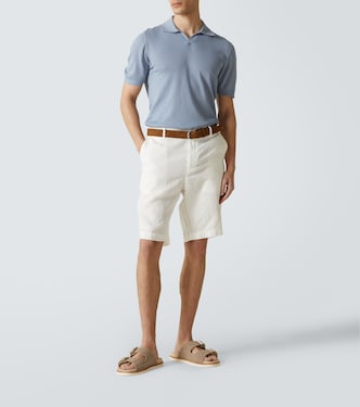Bermuda-Shorts aus Leinen | Fedeli