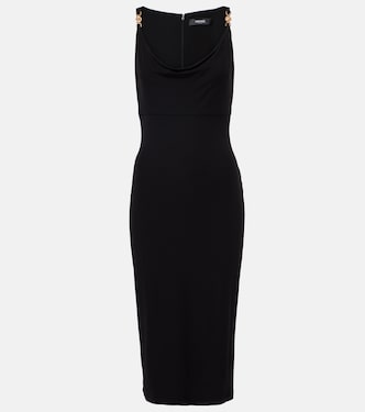 Midikleid Medusa ’95 aus Crêpe | Versace