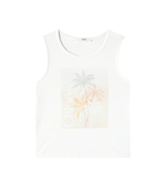 Top aus Baumwolle | Chloé Kids