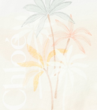Top in cotone con stampa | Chloé Kids