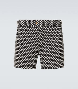 Checked swim trunks | Tom Ford