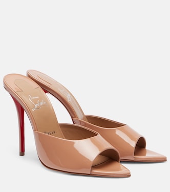 Miss Z 100 patent leather mules | Christian Louboutin