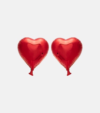 Heart Balloon clip-on earrings | Oscar de la Renta