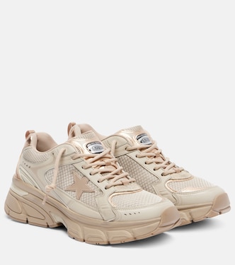 Lightstar leather-trimmed sneakers | Golden Goose