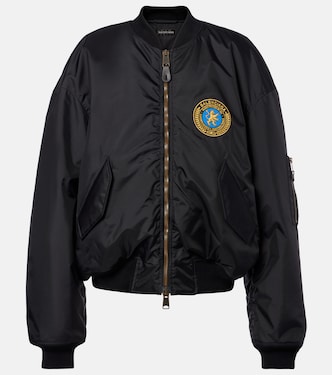 Oversized logo bomber jacket | Balenciaga
