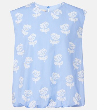 Floral cotton top | Marni