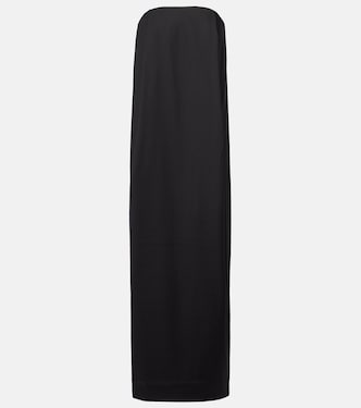 Strapless jersey maxi dress | Entire Studios