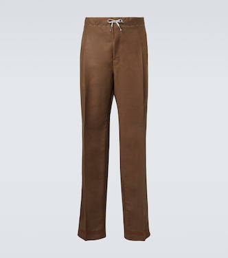 Mohair and wool straight pants | Maison Margiela