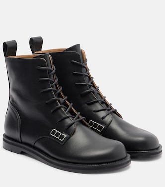 Leather lace-up boots | JW Anderson