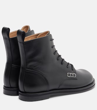 Leather lace-up boots | JW Anderson