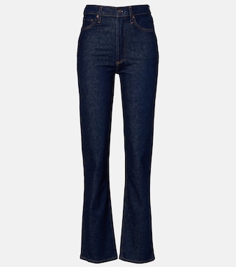 90's Pinch Waist high-rise straight jeans | Agolde