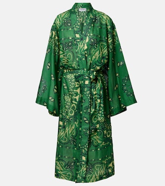 Bandana cotton muslin kaftan | The Attico