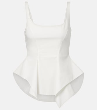 Loa cotton poplin top | Khaite