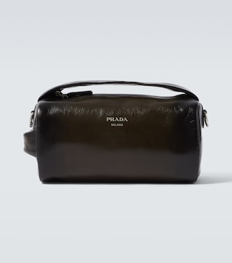 Leather tote bag | Prada