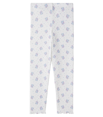 Anandou floral cotton-blend leggings | Louise Misha