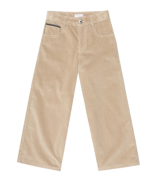 Pantalones de pana | Brunello Cucinelli Kids