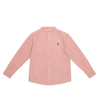 Chemise Scorpion rayée en coton | The Animals Observatory