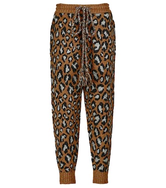 Jogginghose aus Jacquard-Strick | Alanui