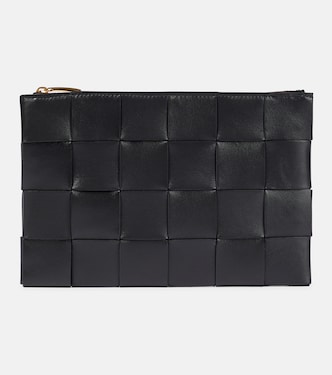 Bustina in pelle intrecciata | Bottega Veneta