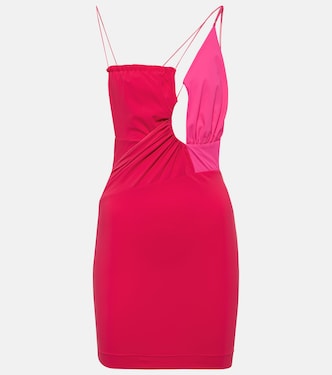 Cutout ruched minidress | Nensi Dojaka
