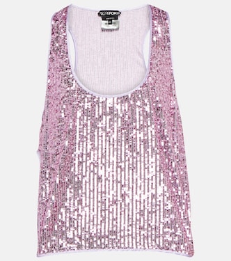 Top con paillettes | Tom Ford