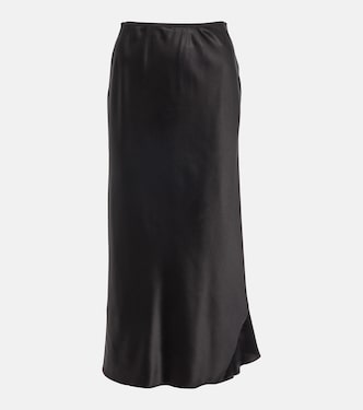 Sense of Shine silk-blend midi skirt | Dorothee Schumacher