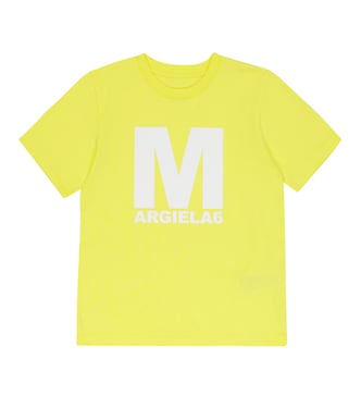 로고 코튼 저지 티셔츠 | MM6 Maison Margiela Kids
