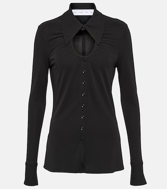 White Label cutout jersey top | Proenza Schouler