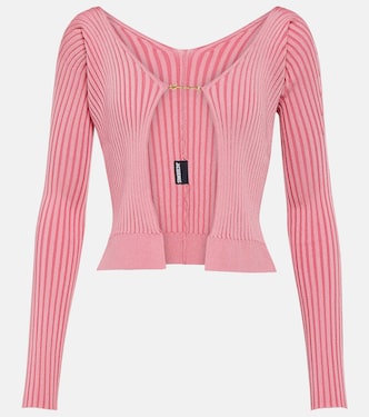 La Maille Pralù Longue logo cardigan | Jacquemus