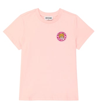 Teddy Bear 코튼 저지 티셔츠 | Moschino Kids